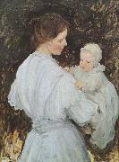 E.Phillips Fox Mother and child china oil painting reproduction